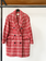 Isabel Marant Étoile red bouclé coat size 38