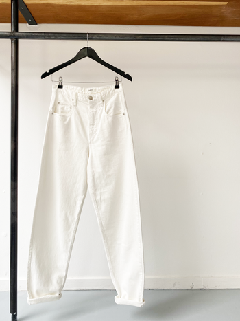 Isabel Marant Étoile white corfy jeans size 34