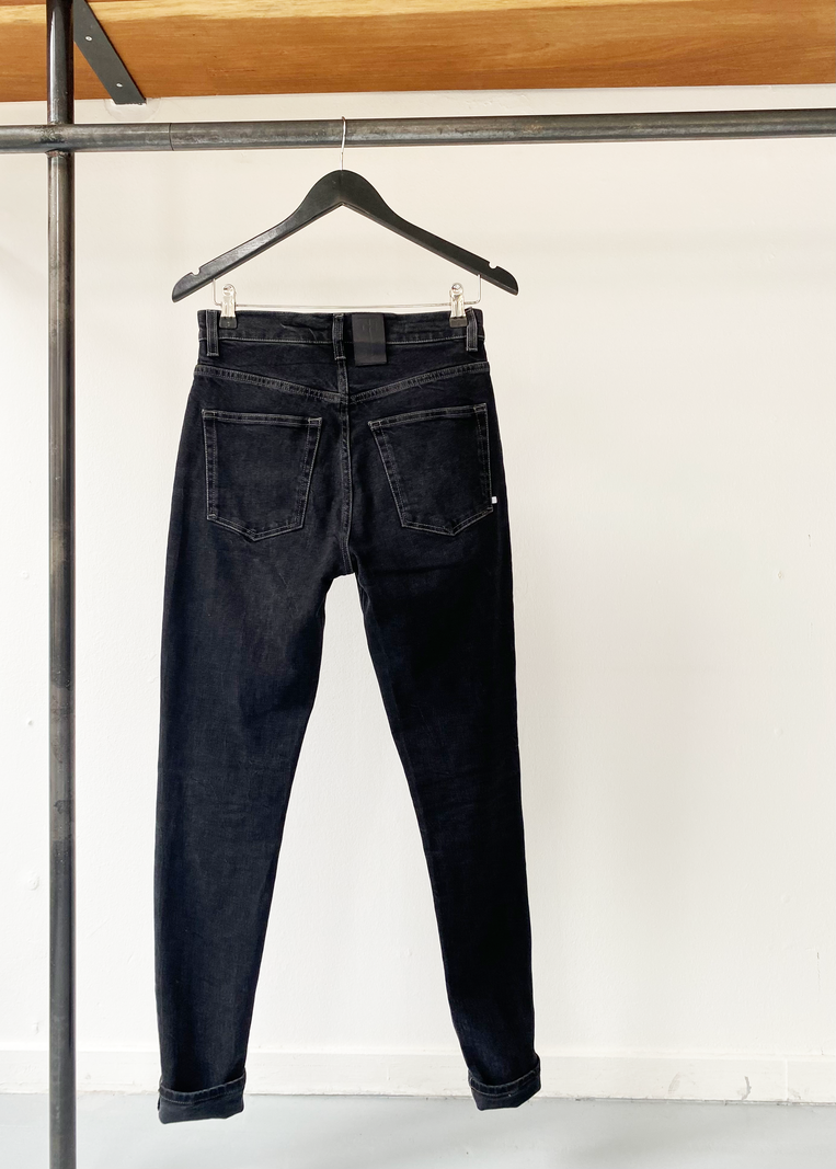 Tenue de Nimes black denim ryder jeans size 29-32