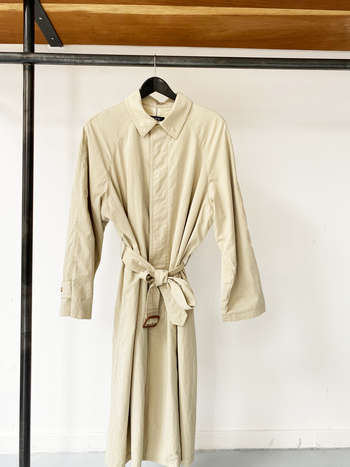 A.P.C. belted trench coat size fr40