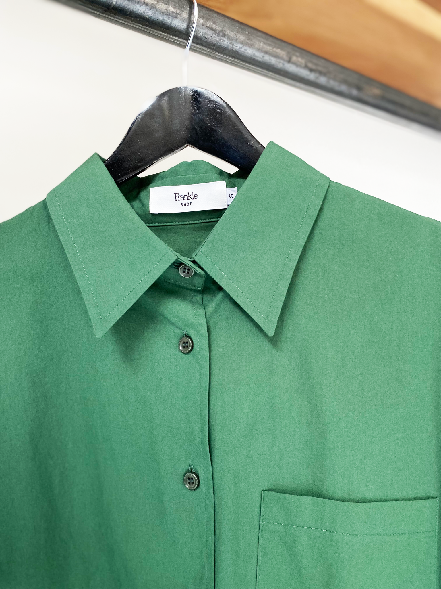 The Frankie Shop organic cotton oversized shirt size S