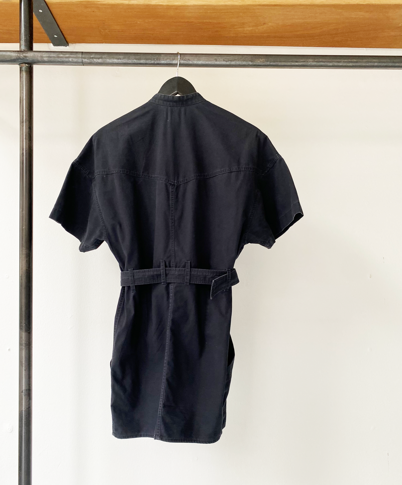 Isabel Marant Étoile faded black cargo dress size 38