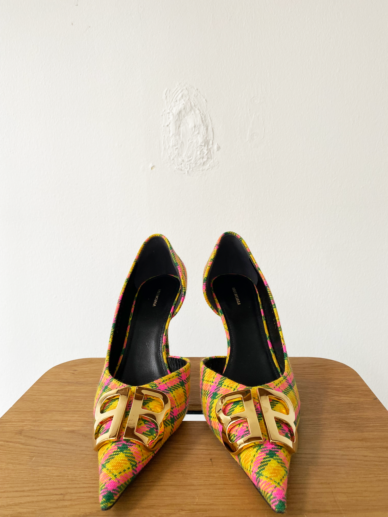 Balenciaga fluo fabric pumps size 39.5