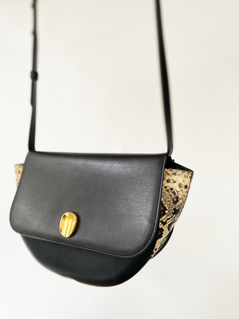 Wandler billy snake shoulder bag