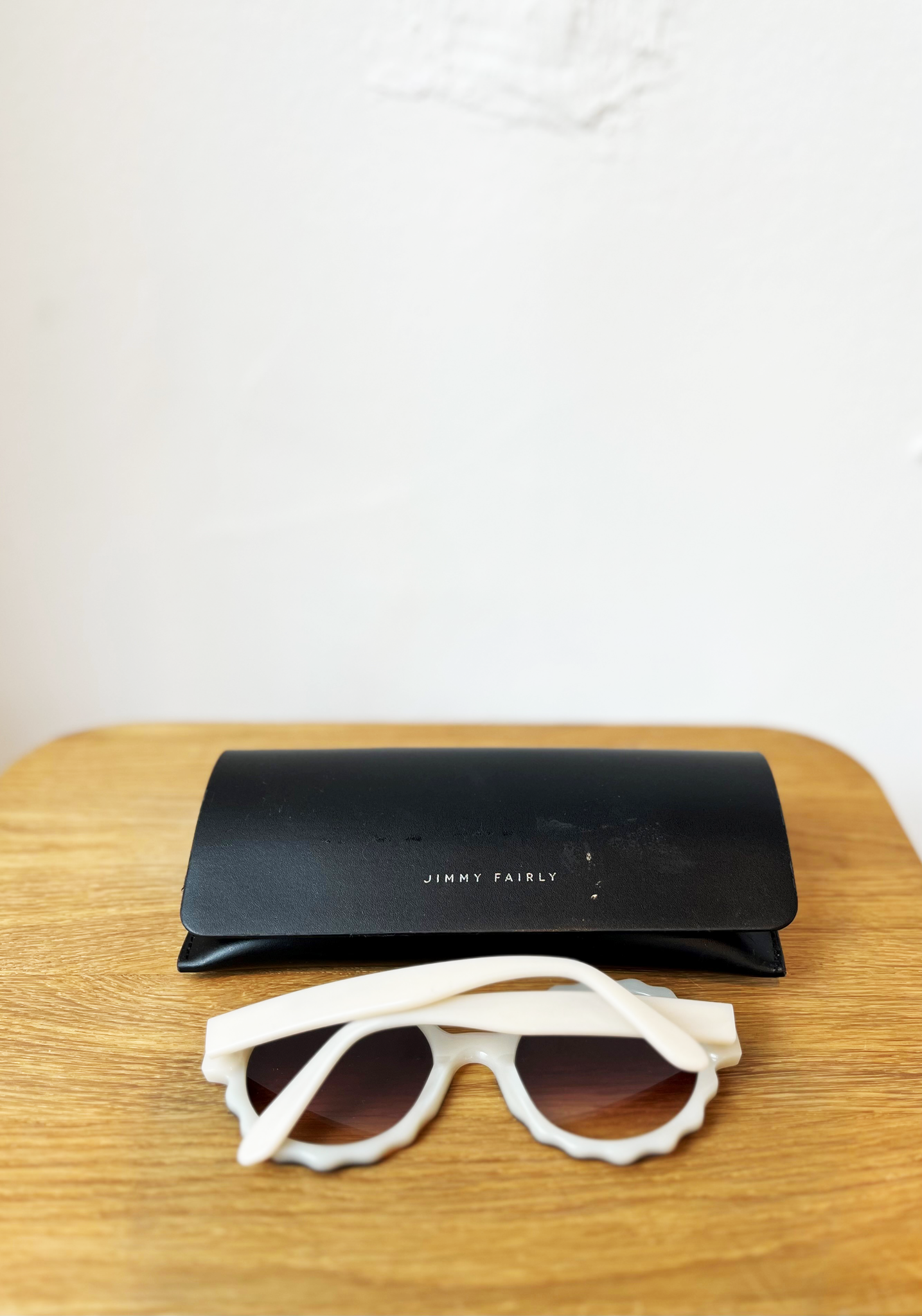 Jimmy Fairly brown tortoiseshell sunglasses