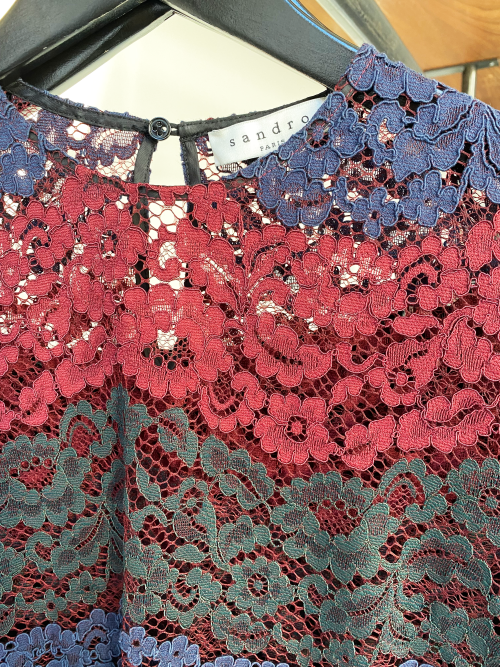 Sandro two piece lace set size S