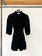 Hofmann Copenhagen black velvet dress size 36