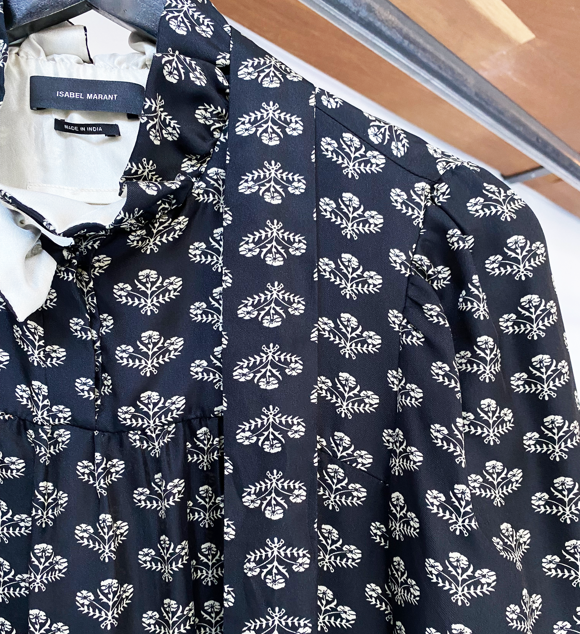 Isabel Marant floral pattern midi dress size 36