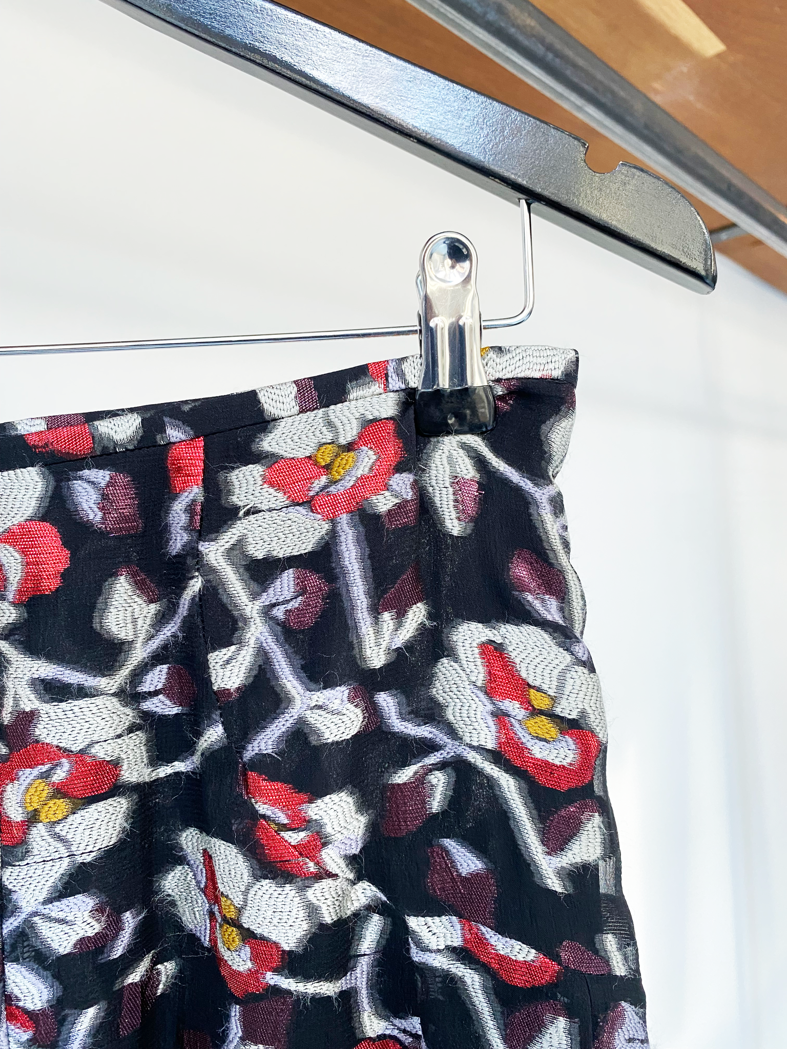 Isabel Marant silk floral pattern skirt size 40