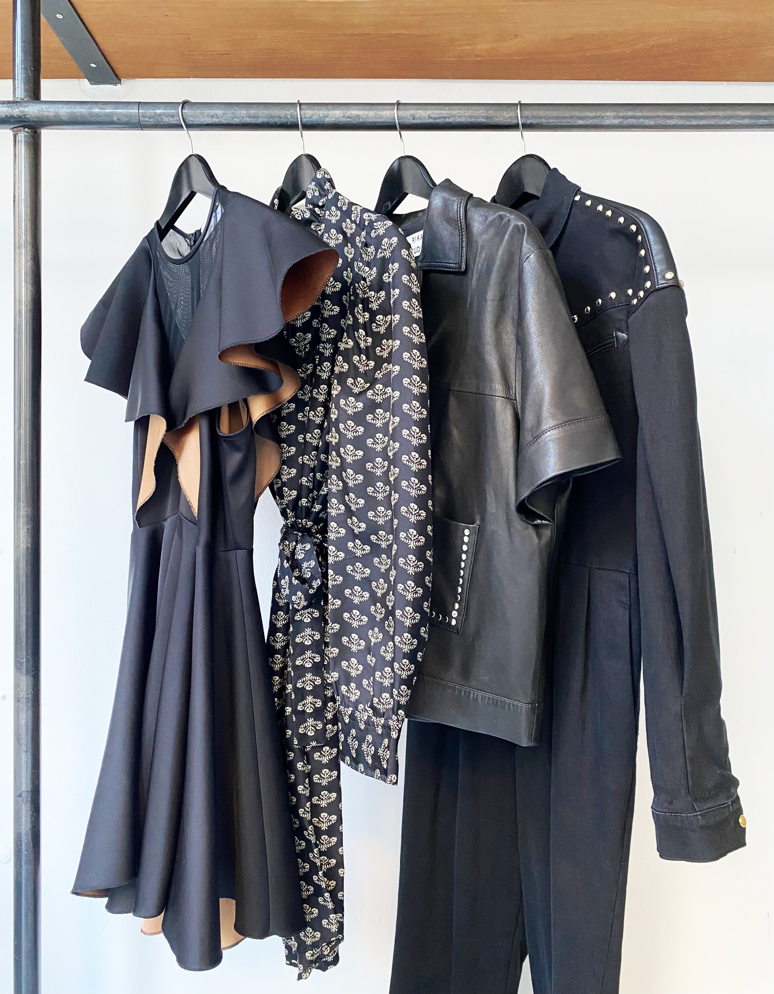 Alberta Ferretti studded western jumpsuit size 36