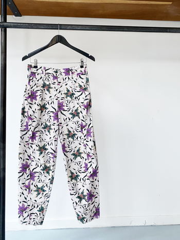 Isabel Marant gubaia floral-print trousers size 36