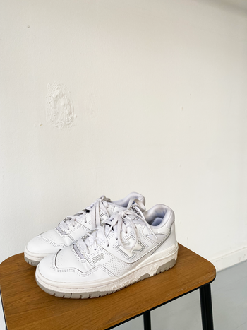 New Balance white 550 sneakers size 37.5