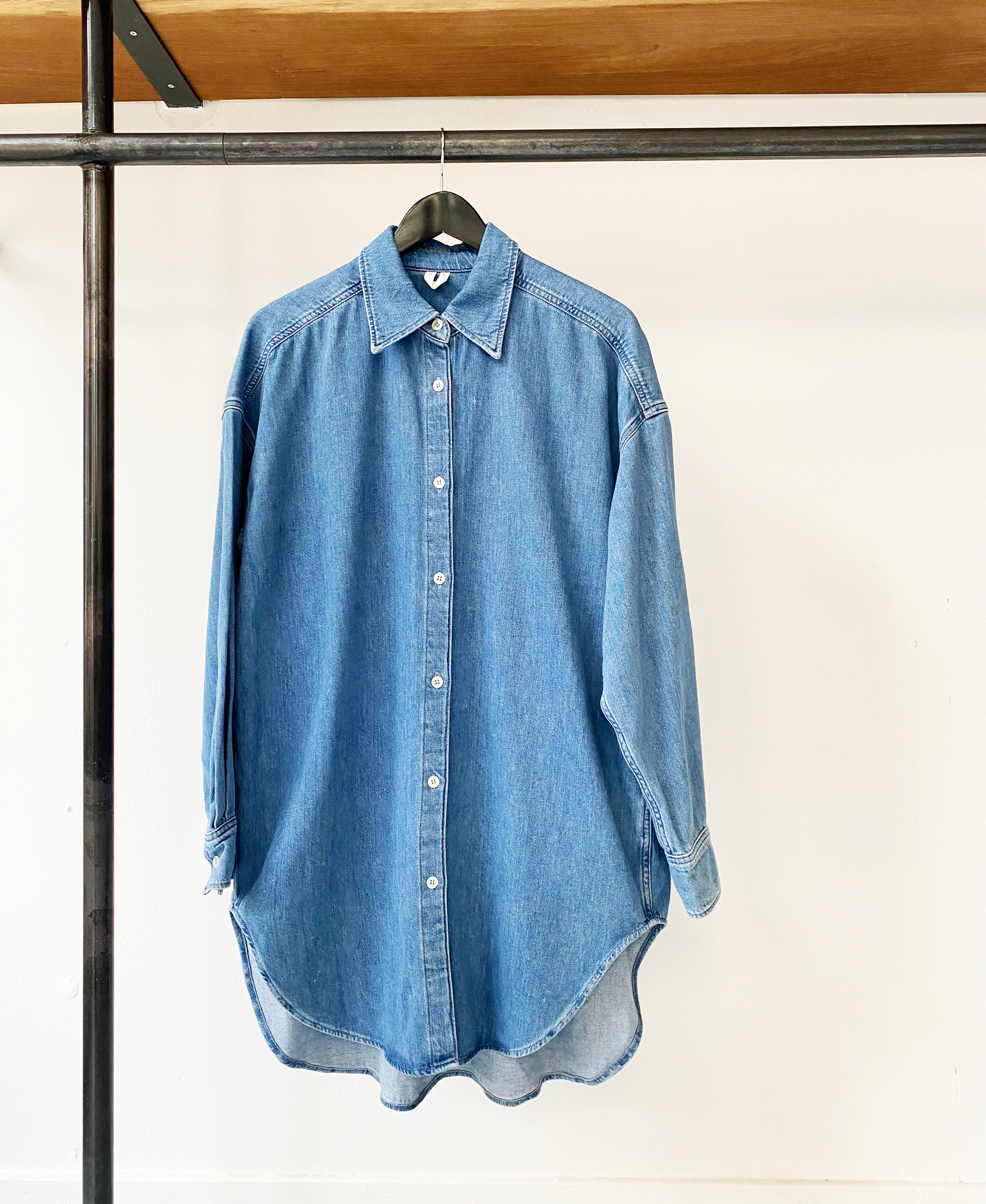 Arket denim overshirt size 40