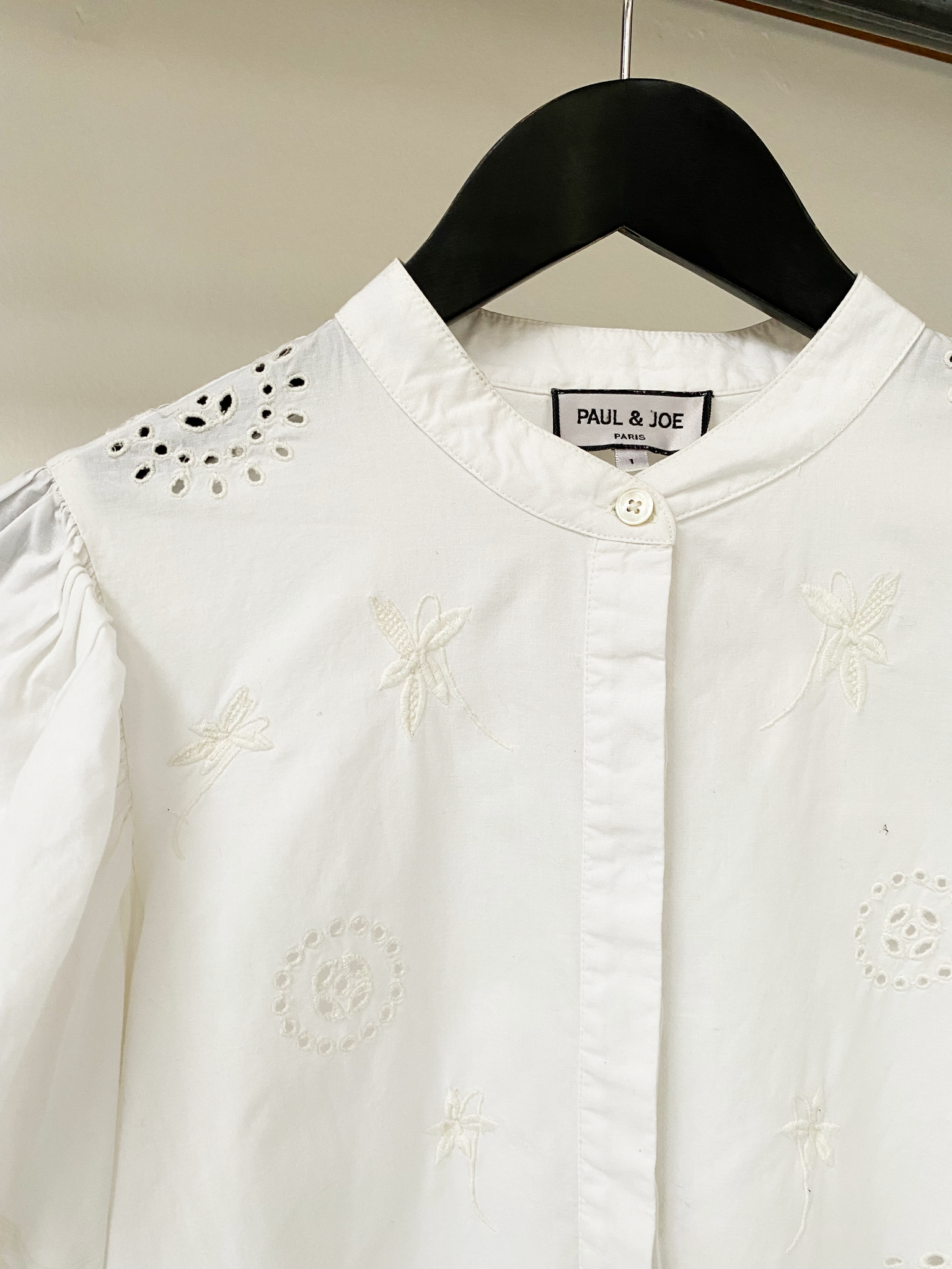 Paul&Joe embroidered shirt size 1