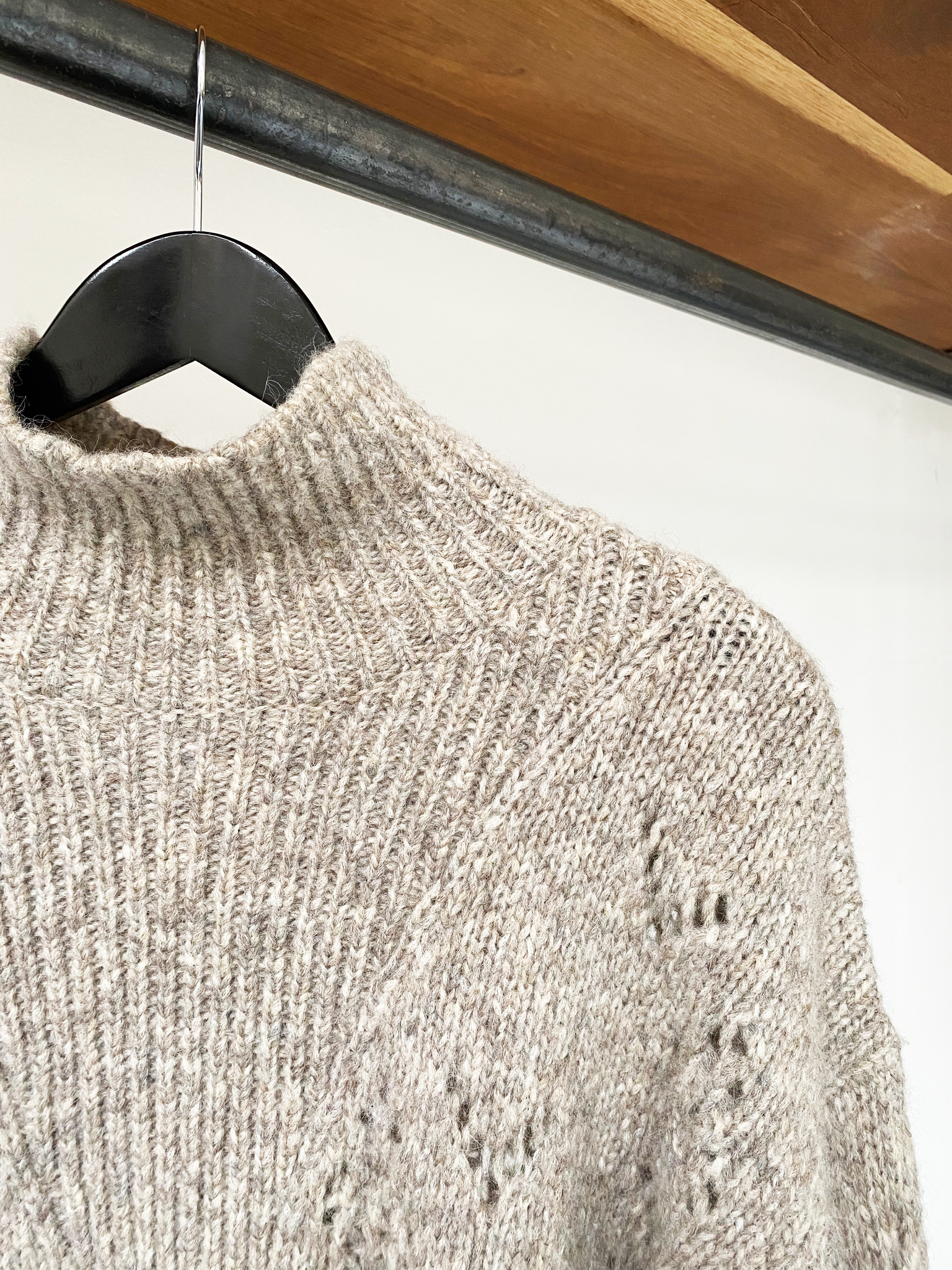 IRO chunky knitted turtleneck size L