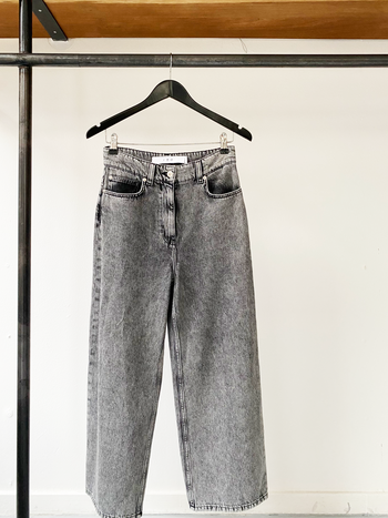 IRO grey denim wide leg jeans size 26