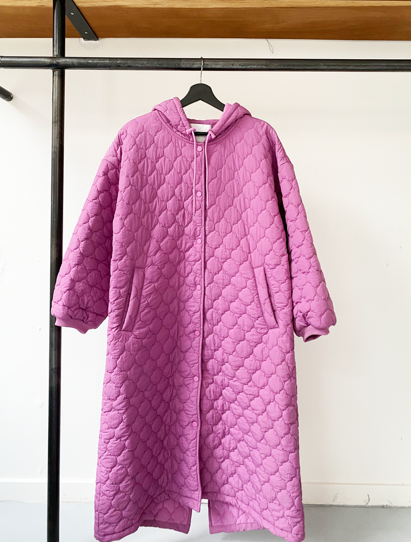 American Vintage purple oversized coat size XS/S