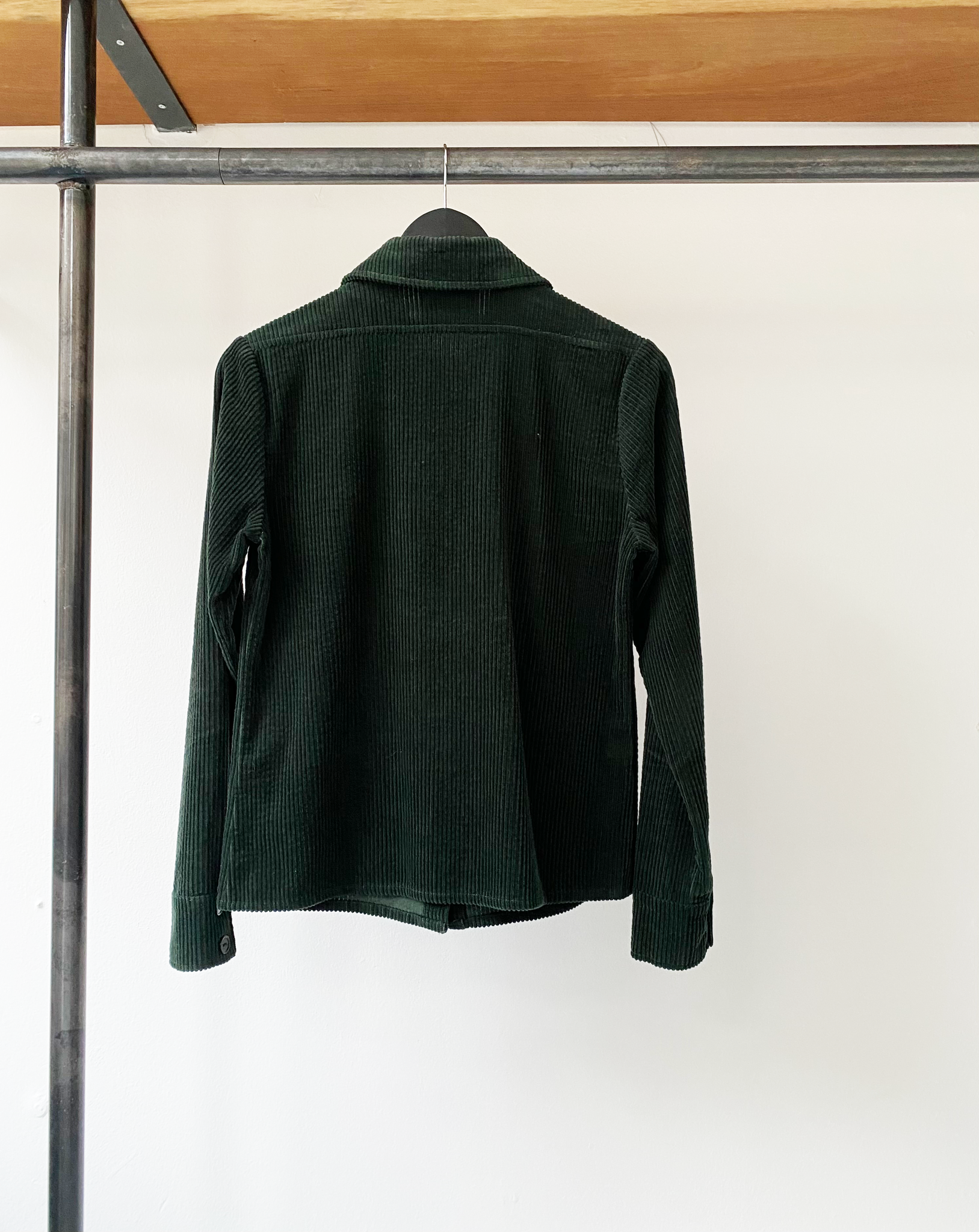 Antik Batik green corduroy shirt size 36/XS