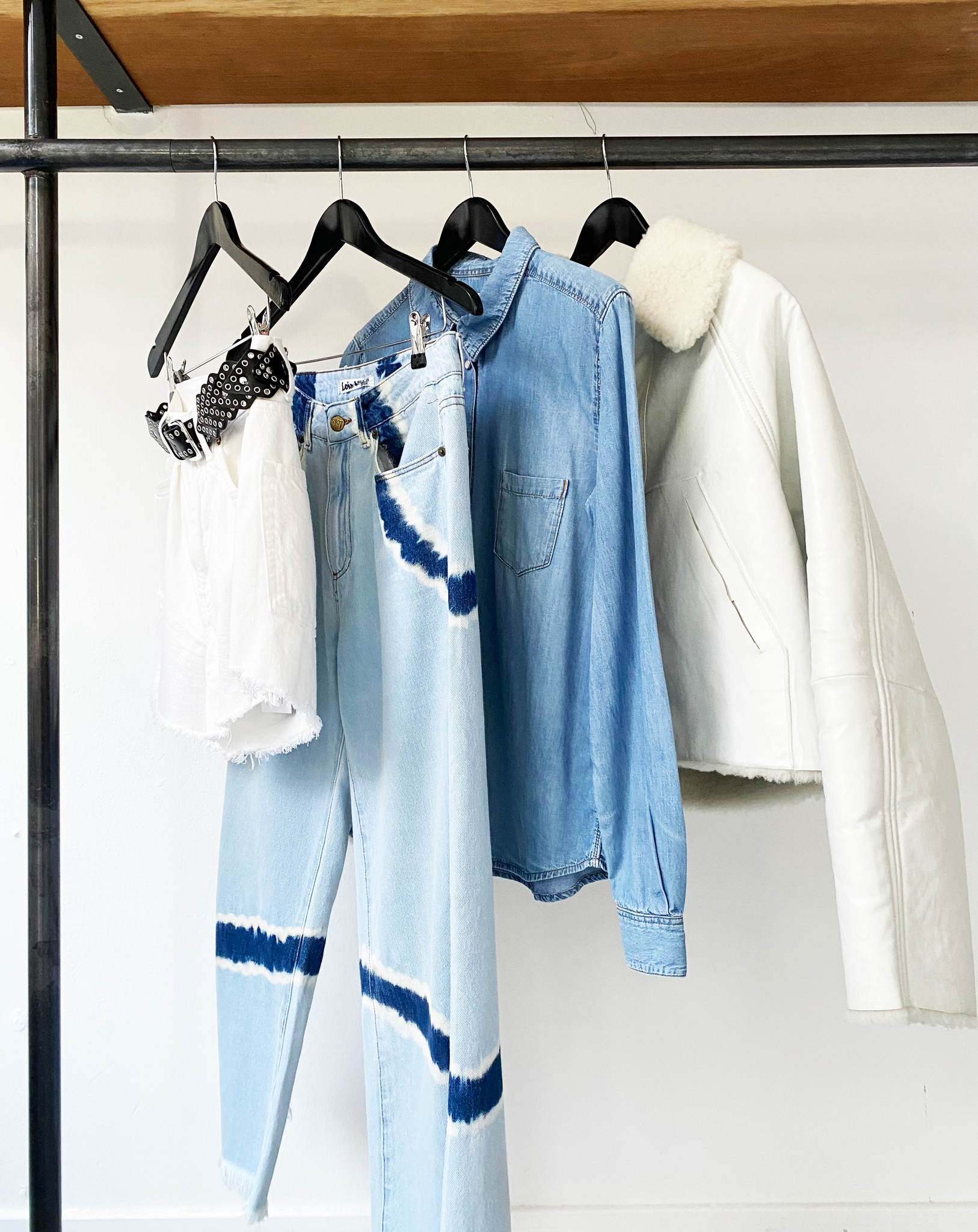 Lois Jeans tie-dye cropped jeans size 30