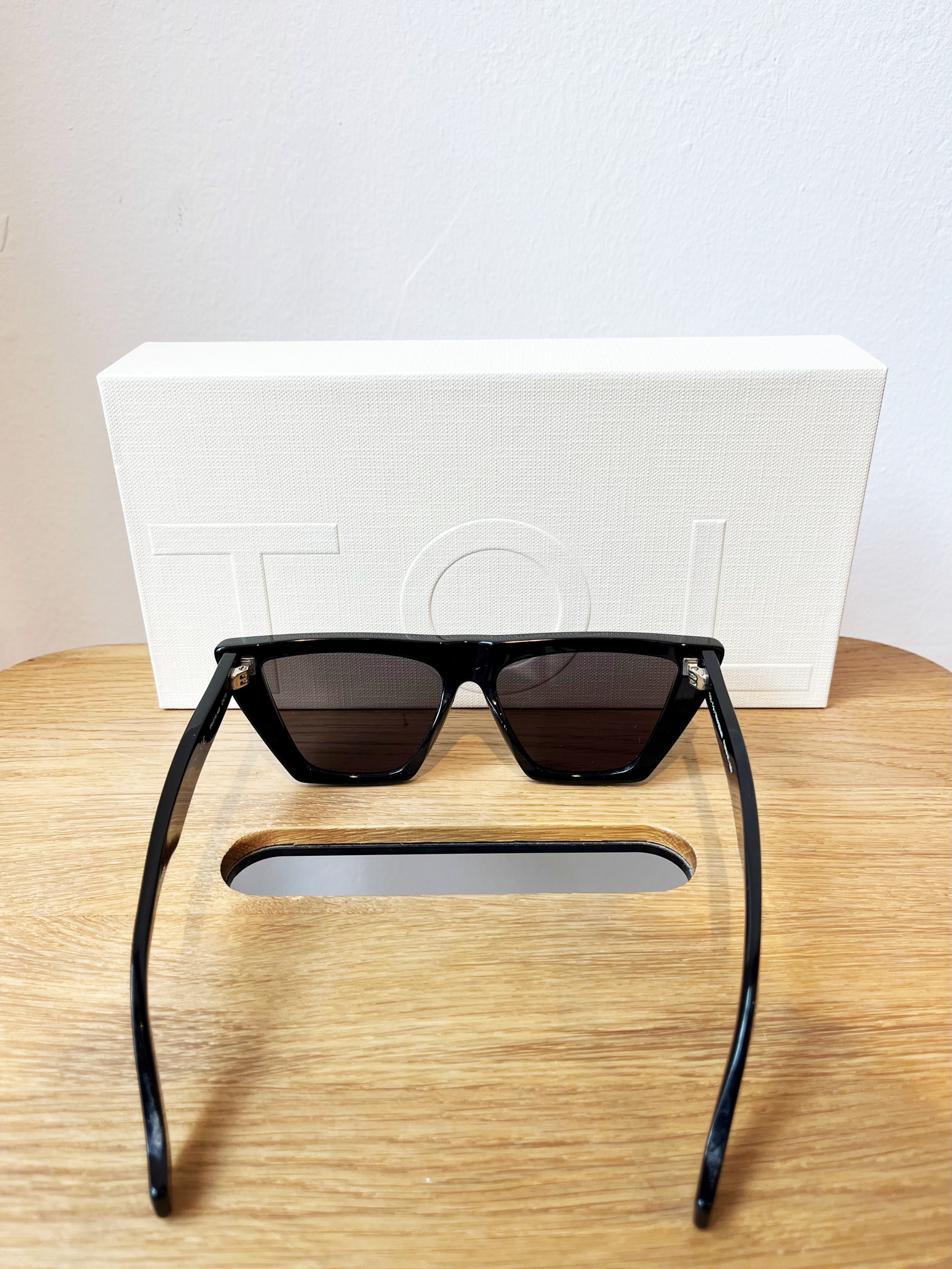 TOL EYEWEAR trapezium  frame 01 noir