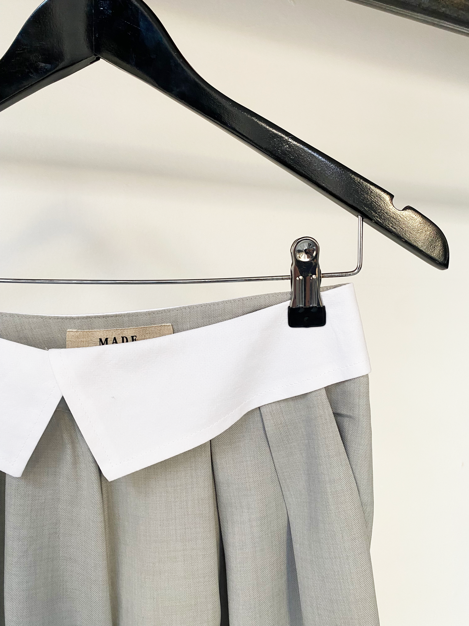 The Frankie Shop grey tailored trousers size S