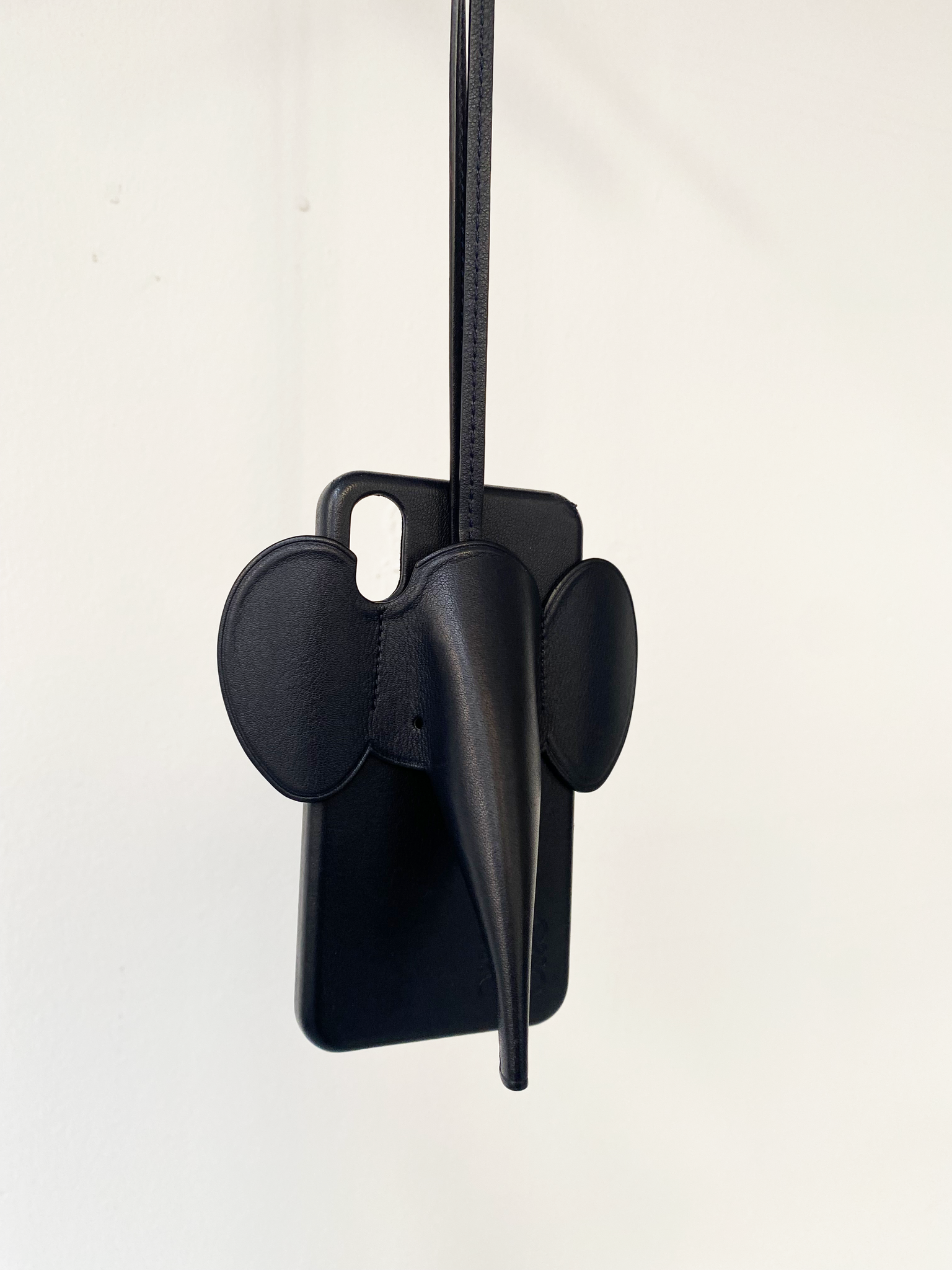 Loewe leather elephant phone case