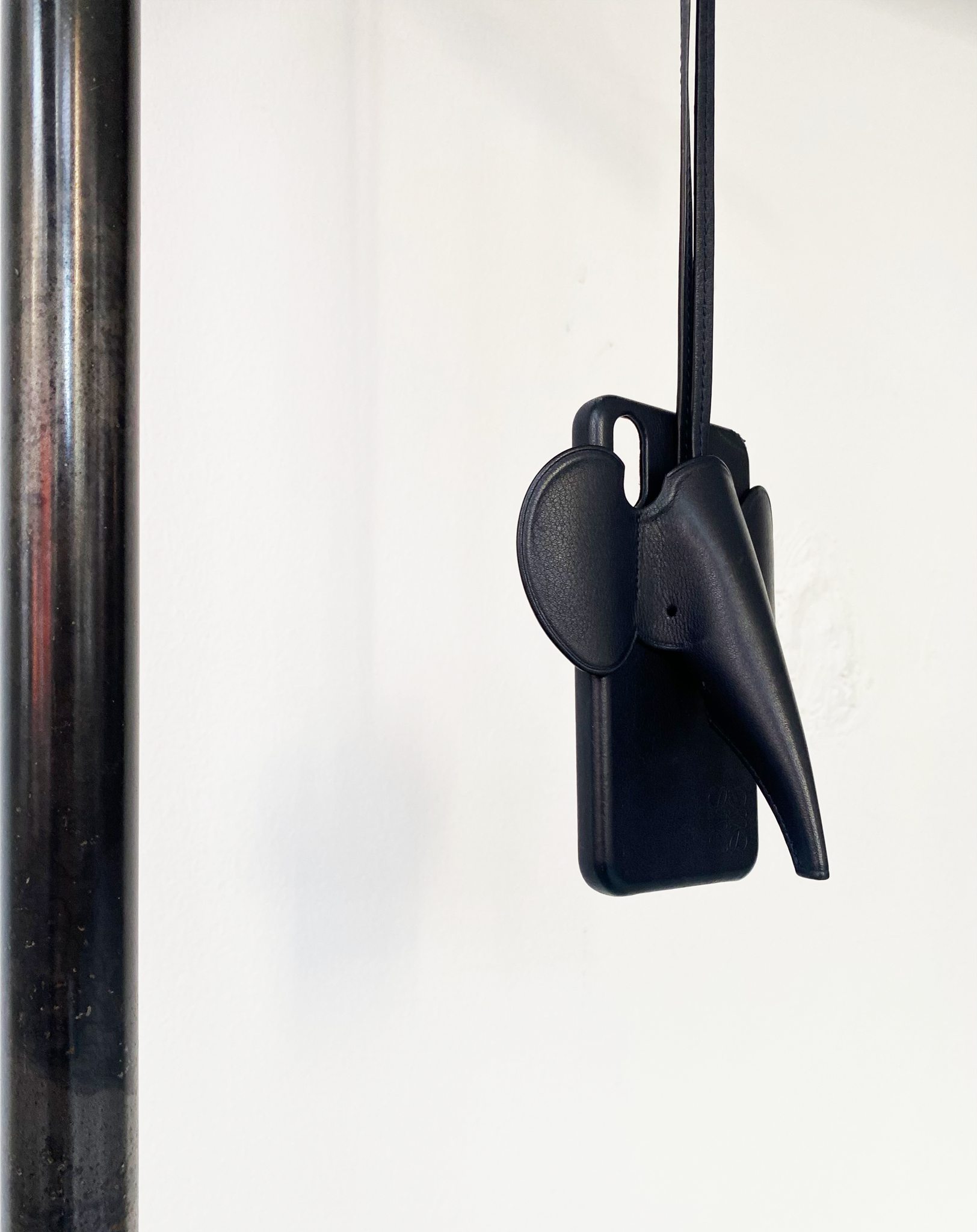 Loewe leather elephant phone case