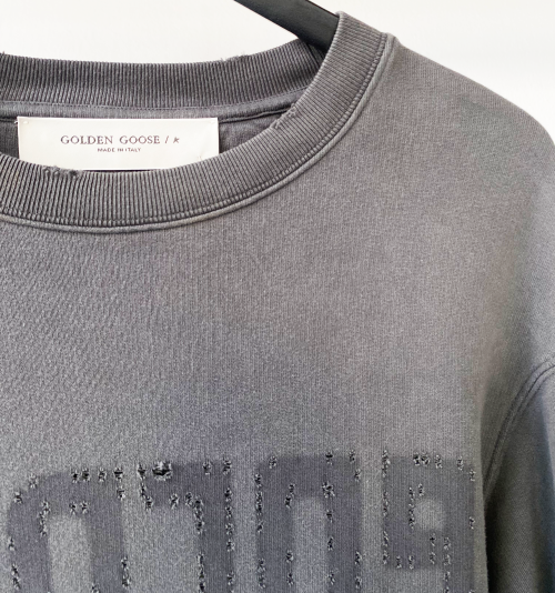 Golden Goose golden logo sweatshirt dress XS