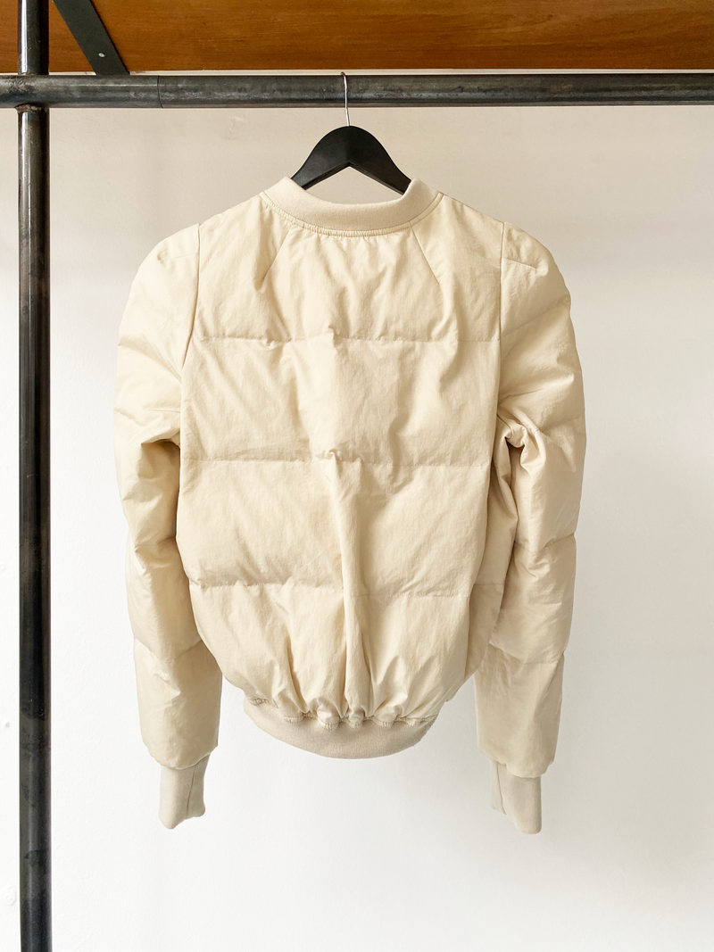 Isabel Marant light beige codyga puffer jacket size 36