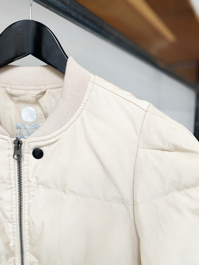 Isabel Marant light beige codyga puffer jacket size 36