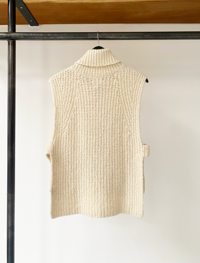 Isabel Marant Étoile cream-white sleeveless vest size 36