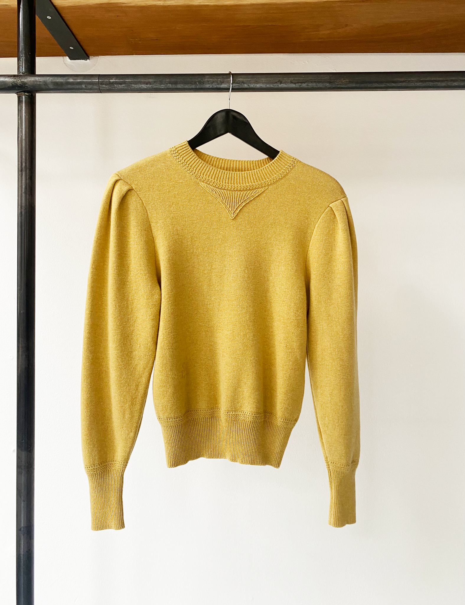 Isabel Marant Étoile kelaya mustard jumper size 36