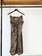 GANNI silk leopard print skirt size 34