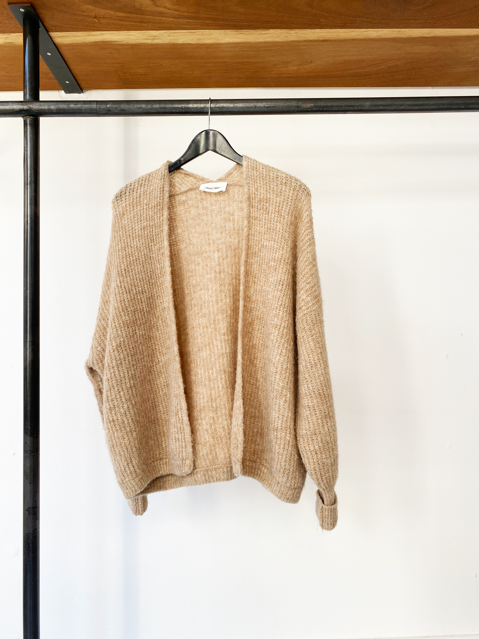 American Vintage beige knitted cardigan size XS/S