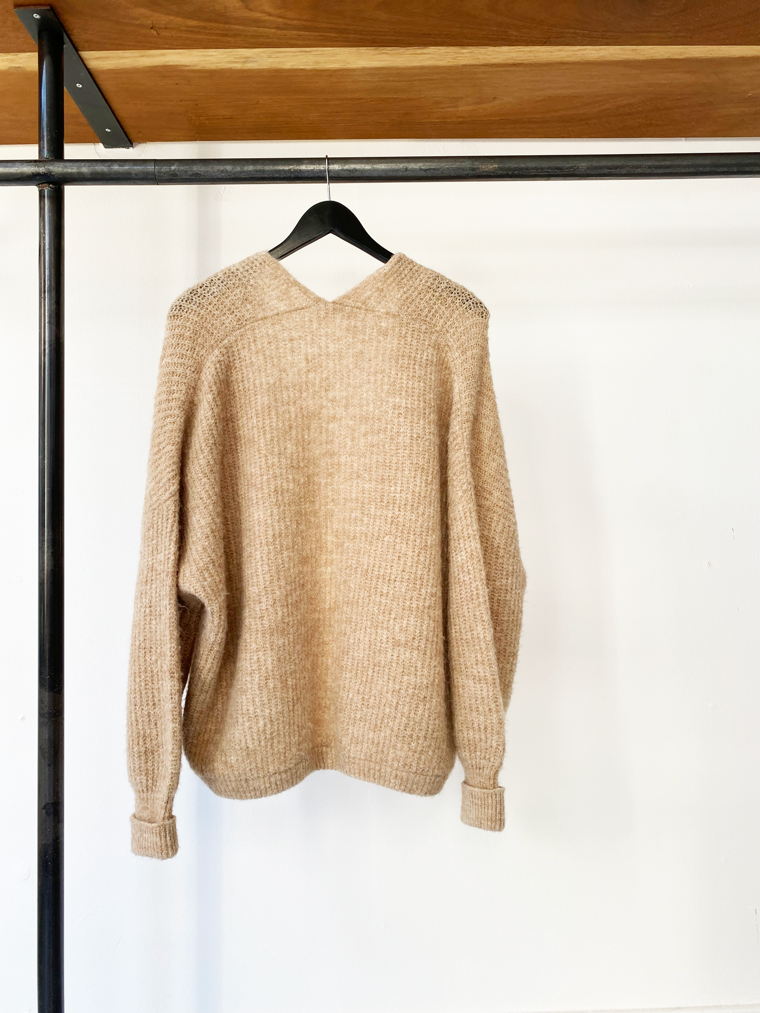 American Vintage beige knitted cardigan size XS/S