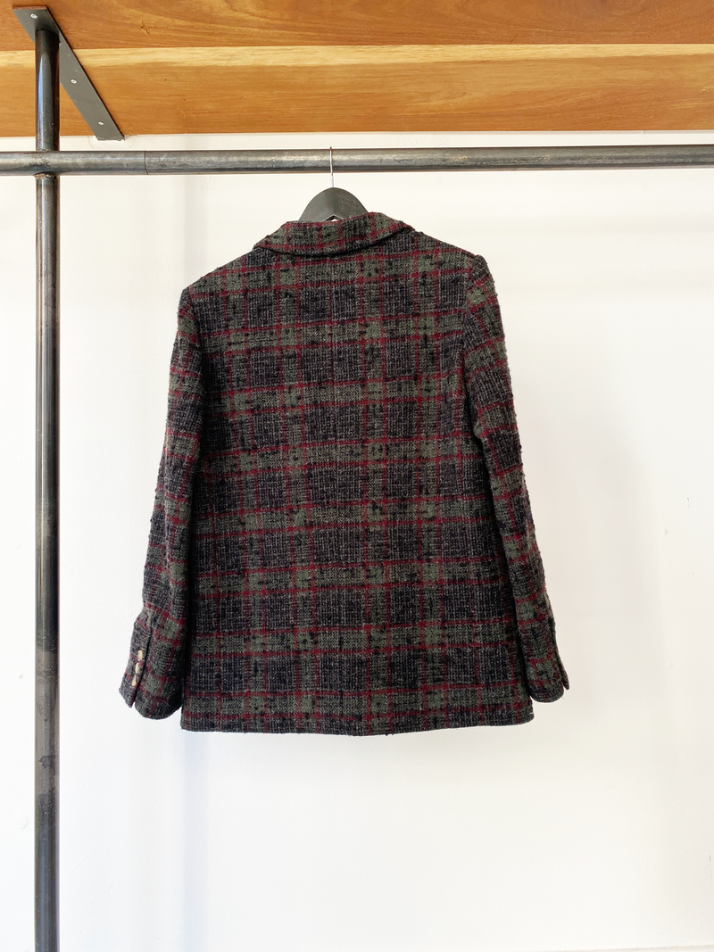 Isabel Marant Étoile wool checked jacket size 44