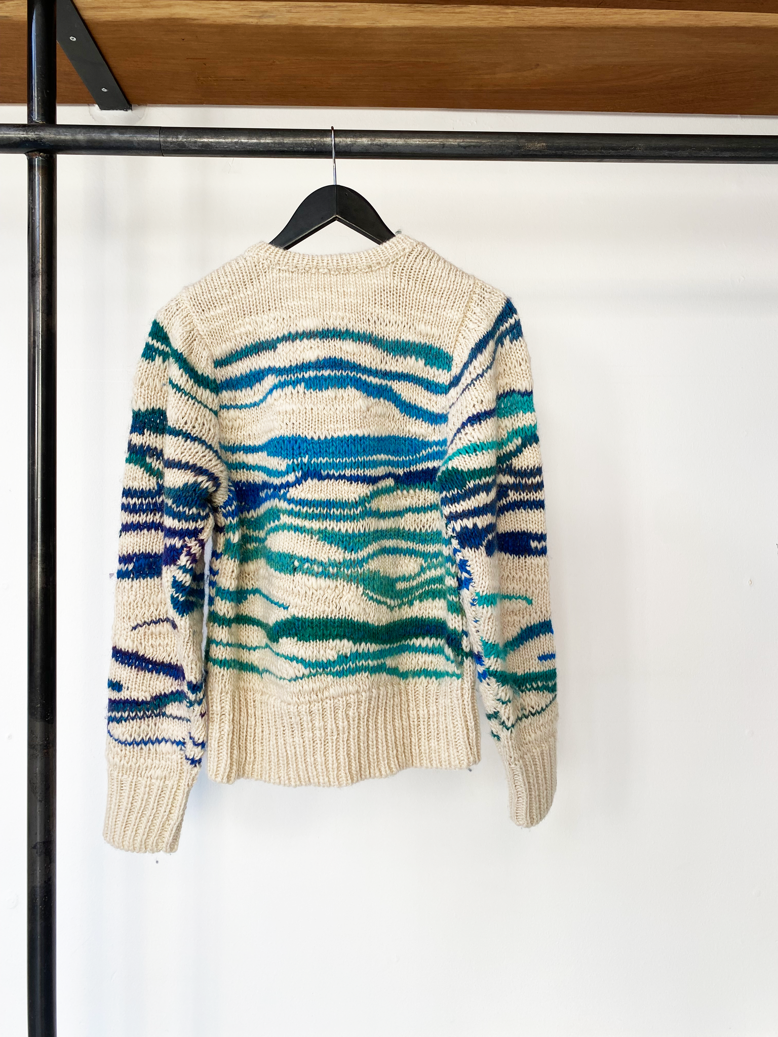 Isabel Marant Étoile neutral chunky knitted jumper size 40