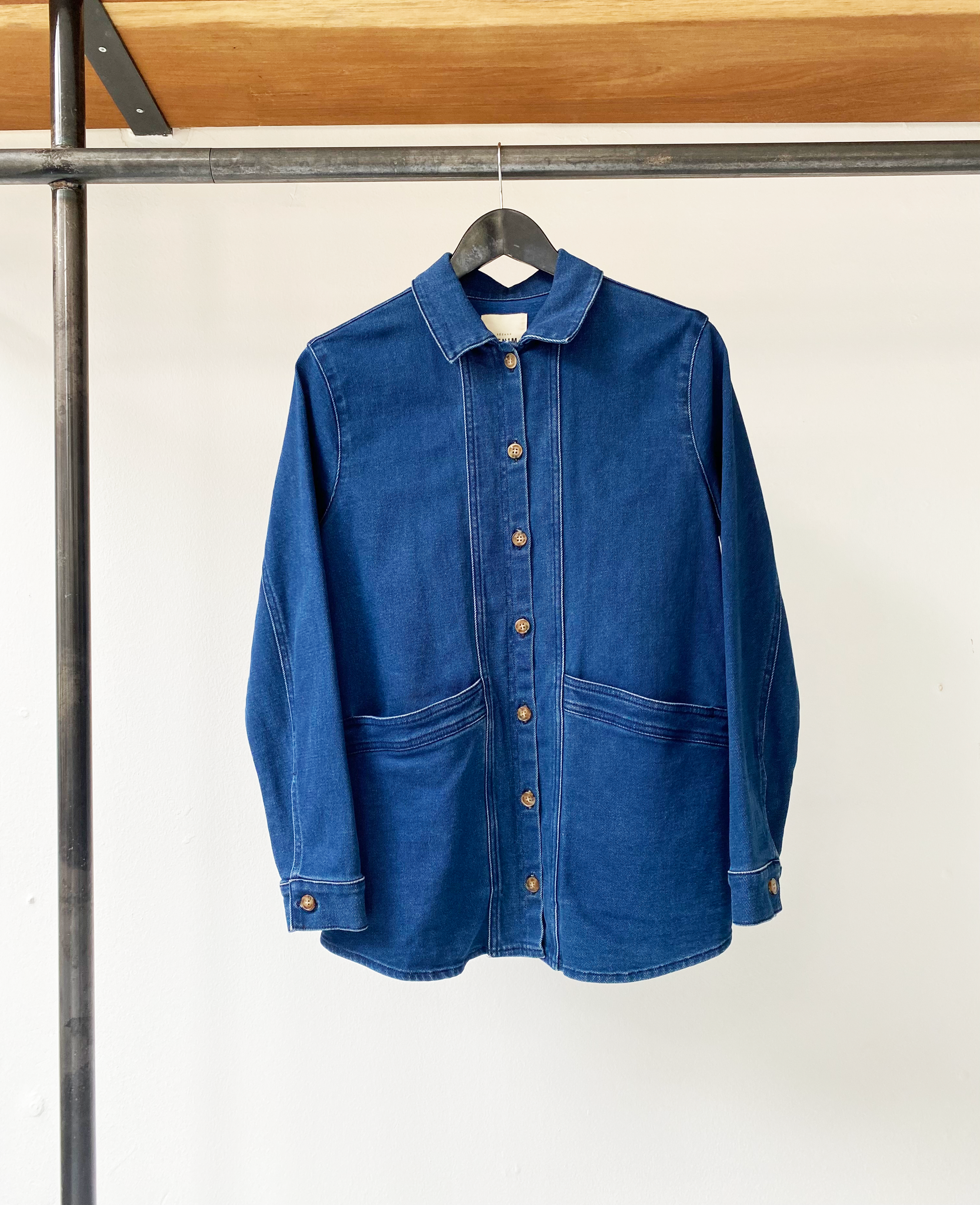 Sézane oversized denim jacket size S