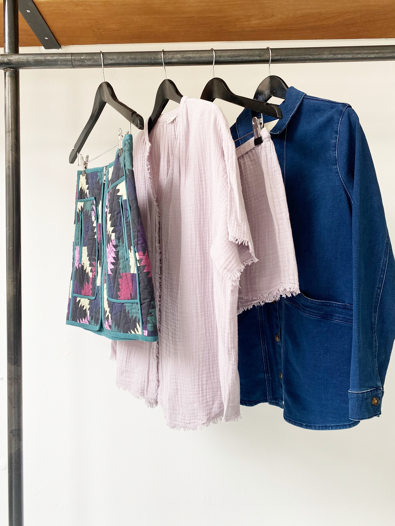 Sézane oversized denim jacket size S