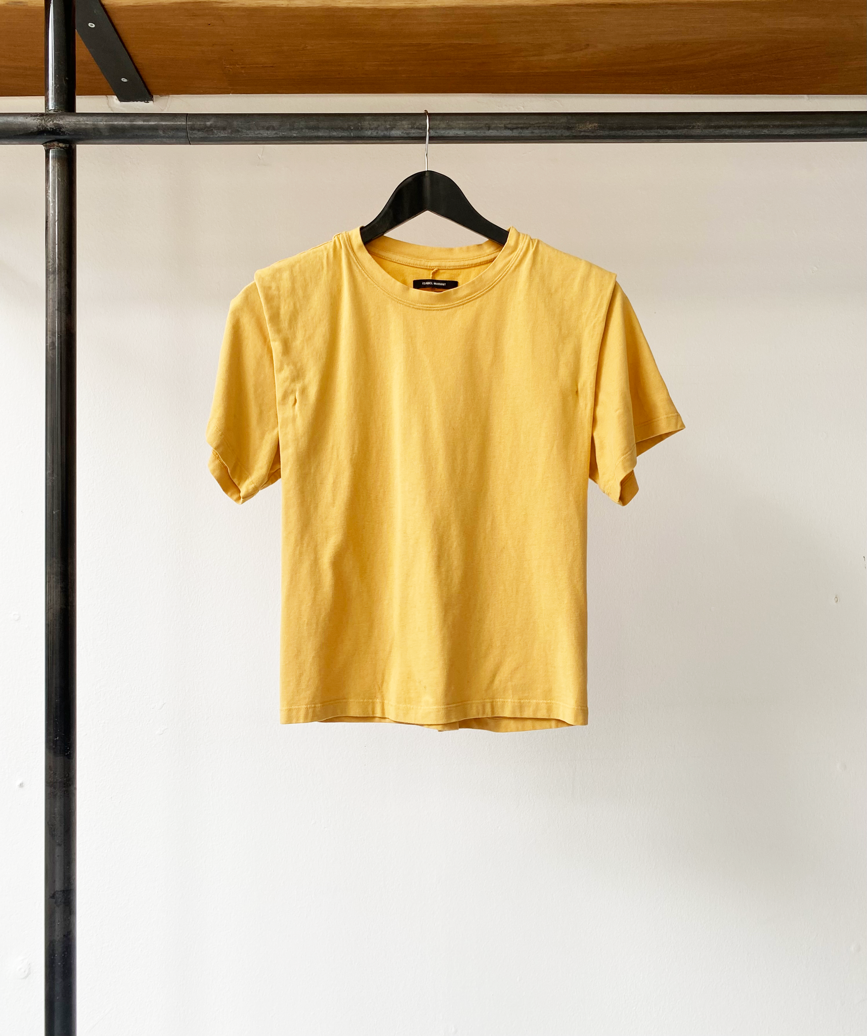 Isabel Marant mustard yellow tee size XS