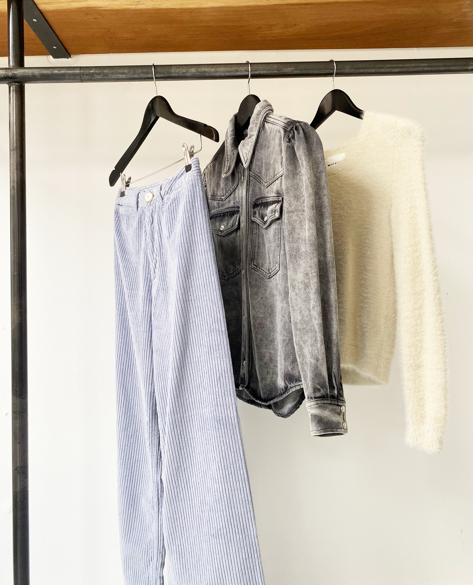 Isabel Marant Étoile grey denim fluid shirt size 34