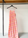 LOVE Stories neon pink floral maxi dress size M