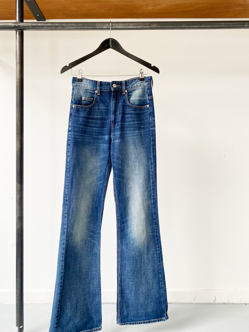 Isabel Marant high waist flared jeans size 34
