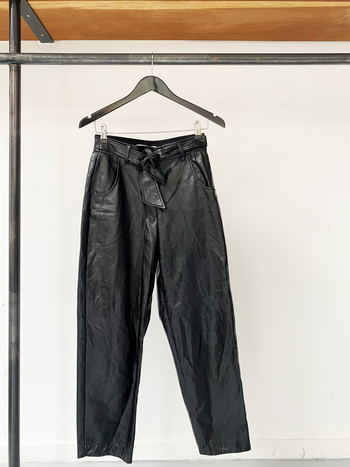 Marella black oil trousers size 34