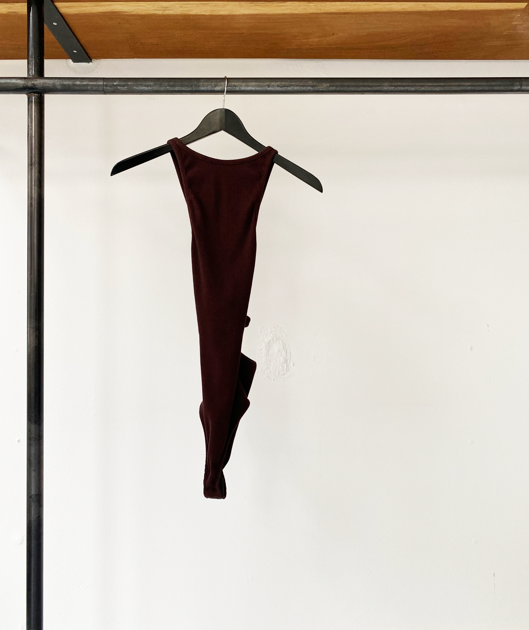 Papermoon ribbed bodystocking size 36