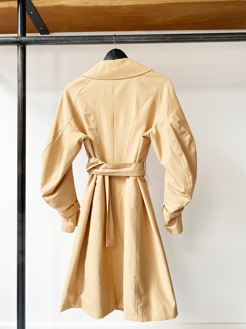 MAX&Co. beige trench coat  size 38