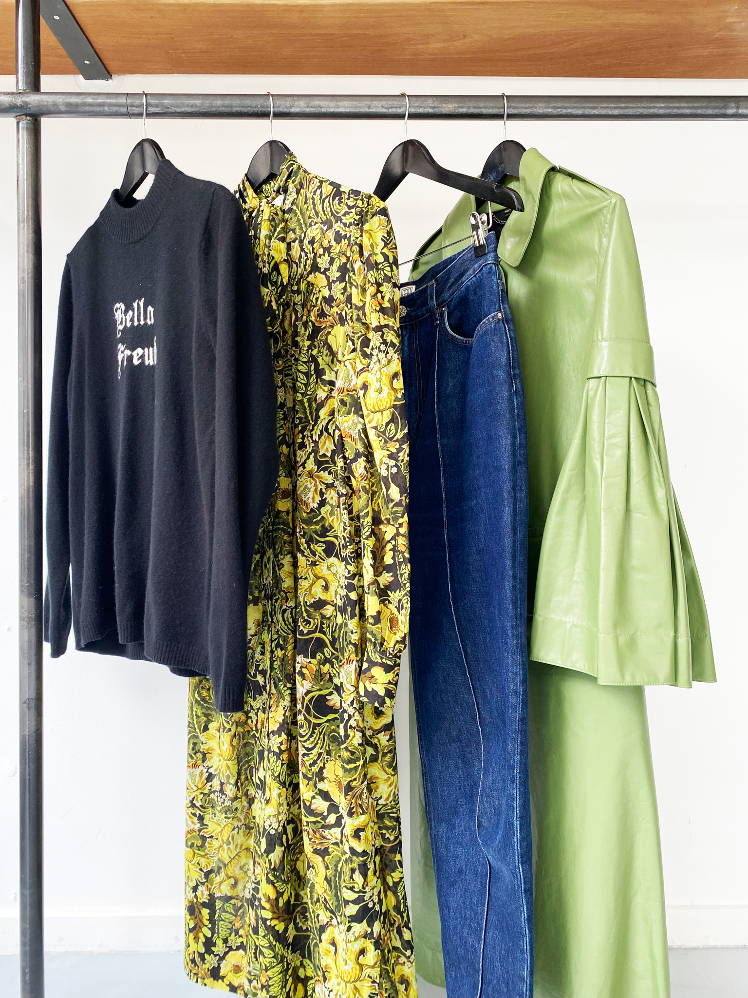 Dries van Noten floral print cotton dress size 38