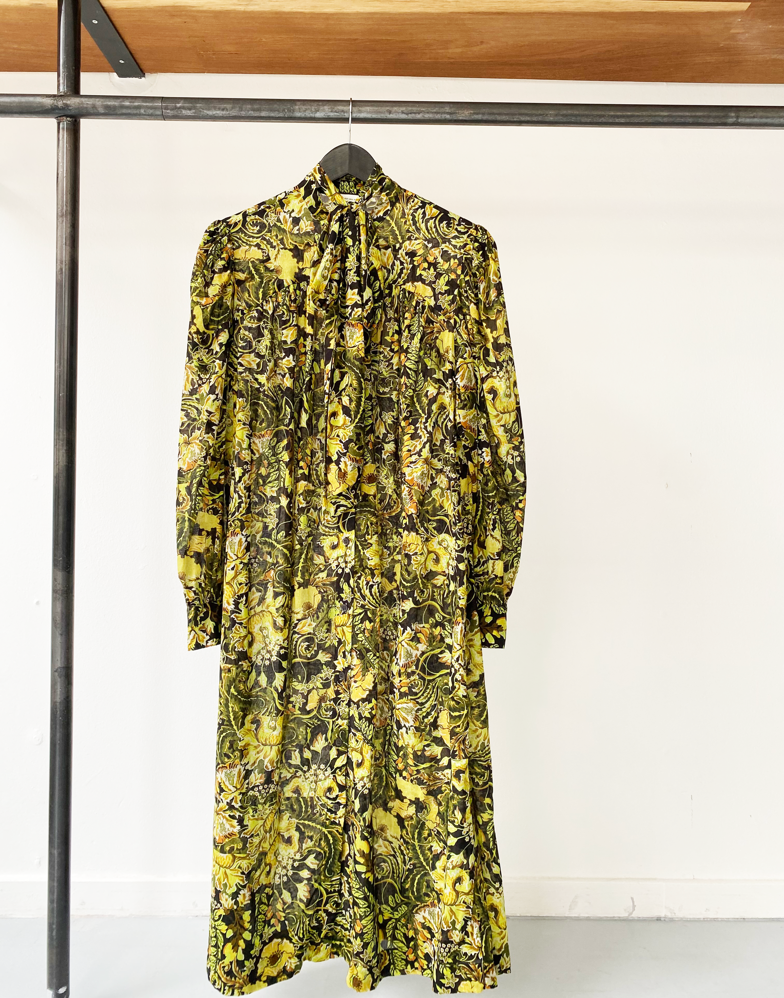 Dries van Noten floral print cotton dress size 38