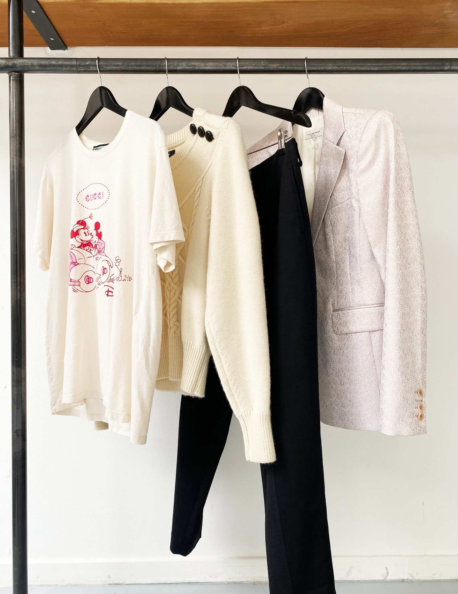 Isabel Marant off-white cable knit sweater size 38