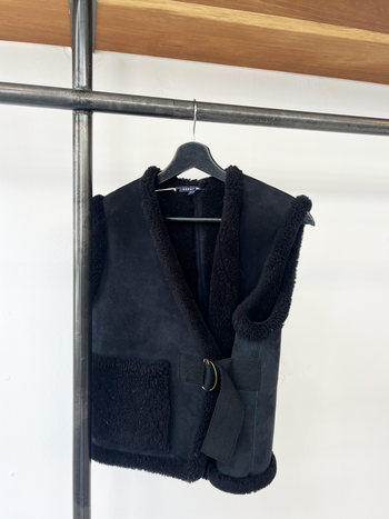 Soeur bear sheepskin jacket size 1